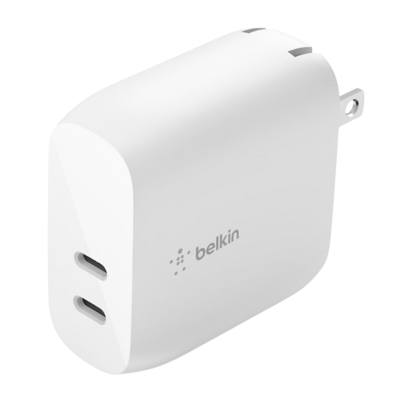 Adapter Sạc Nhanh Belkin 40W USB-C PD 20W + USB-C PD 20W