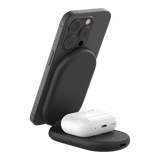 Sạc Nhanh Không Dây Belkin 15W Đế Sạc Có Thể Gập Lại Tương Thích Với MagSafe - WIZ028qcBK 