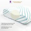  Gối Memory Foam Samy Crystal 40x60cm Gối Công Thái Học Nâng Đỡ Cổ Vai Gáy 