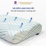  Gối Memory Foam Samy Crystal 40x60cm Gối Công Thái Học Nâng Đỡ Cổ Vai Gáy 