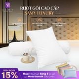  Ruột Gối Nằm Samy Luxury Lông Vũ Chuẩn 5 Sao 