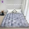  Topper Nệm Đa Năng Cao Cấp Samy Royal 10 Màu Xám Họa Tiết 