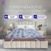  Topper Nệm Đa Năng Cao Cấp Samy Royal 10 Màu Xám Họa Tiết 