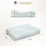  Gối Memory Foam Samy Crystal 40x60cm Gối Công Thái Học Nâng Đỡ Cổ Vai Gáy 