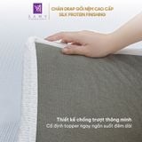  Nệm Topper Foam Samy Crystal 2 Lớp Foam Cao Cấp Êm Mềm Nâng Đỡ Tối Ưu 