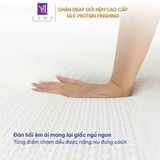  Nệm Topper Foam Samy Crystal 2 Lớp Foam Cao Cấp Êm Mềm Nâng Đỡ Tối Ưu 