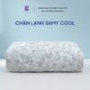  Chăn Lạnh SAMY COOL Cao Cấp Thoáng Khí Họa Tiết Hoa Xám 