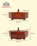  Hộp mứt xoay có nhạc (6 ngăn) - Phúc Lộc Toàn Niên - PLT 310 - Phúc Minh THP 