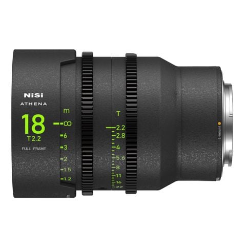 Ống Kính NISI ATHENA Prime 18mm T2.2 Full-Frame Lens (FULL VAT)