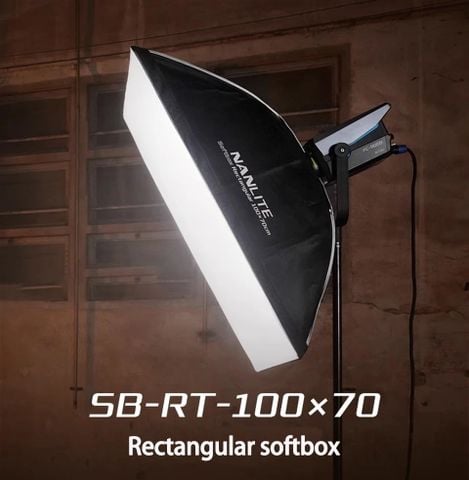 Nanlite SB-RT-100x70 Rectangular Softbox with Bowens Mount
