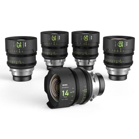 Ống Kính NISI ATHENA Prime T2.4/1.9 Full-Frame 5-Lens Kit (FULL VAT)