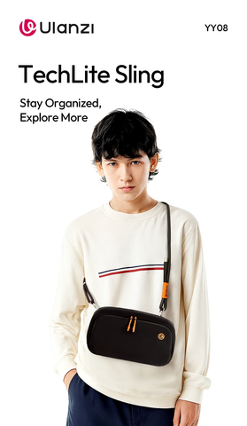 Ulanzi YY08 Túi Đeo Chéo 2L Nhiều Ngăn Chống Nước
