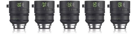 Ống Kính NISI AUREUS PRIME T1.4 Cinema 5-Lens KIT (ARRI PL) - FULL VAT