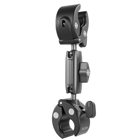 Kẹp ống đôi Telesin dành cho xe đạp/ xe máy - GP-HBM-001-D