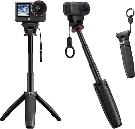 ULANZI MT99 Tripod Mini Từ Tính Kiêm Gậy Selfie Cho DJI Osmo Action 6/Nano Dài 26cm Chính Hãng | Kingcom