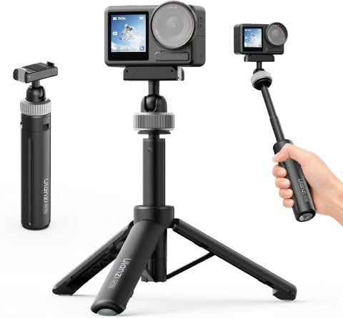 ULANZI MT95 Mini Tripod 3 Trong 1 Cho Camera Hành Động, Xoay 360°, Cao 41cm, Tải 500g Chính Hãng | Kingcom