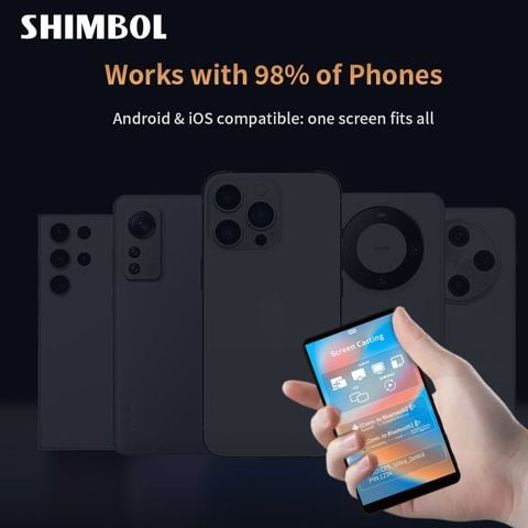 Màn hình phụ điện thoại Shimbol P4 4” Touch-Control Selfie Monitor for Smartphones –