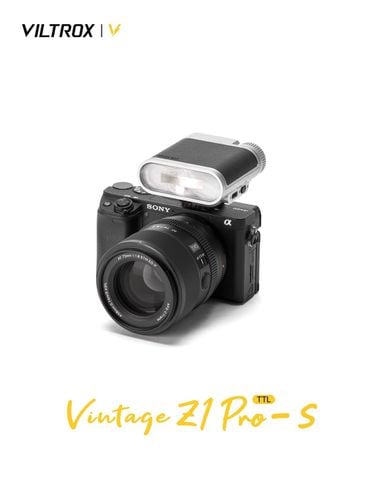 Đèn Flash Viltrox Vintage Z1 Pro Auto TTL, HSS 1/8000s Cho Máy Ảnh Sony, Fujifilm, Nikon, Canon Chính Hãng | Kingcom