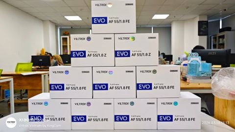 Ống kính Viltrox AF 55mm F1.8 EVO Cho Máy Ảnh Full Frame Ngàm E/ Z/ L - CHÍNH HÃNG FULL VAT