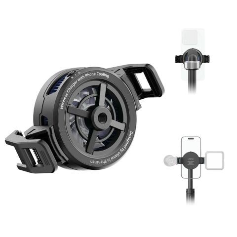 ULANZI SK35 Bộ Tản Nhiệt Điện Thoại Kiêm Sạc Không Dây Từ Tính 25W Hỗ Trợ Livestream Chính Hãng | Kingcom