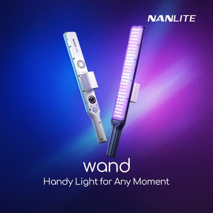Nanlite Wand Đèn LED Cầm Tay 30W RGBW Nebula C4