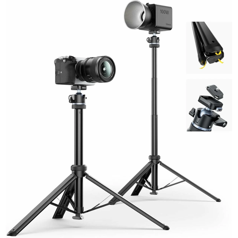 Chân Tripod tự động Ulanzi MT93 khóa nhanh UKA cho máy ảnh, điện thoại Chính Hãng | Kingcom