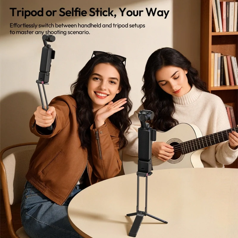 Chân Tripod Nam Châm Ulanzi MA66 Tháo Lắp Nhanh Cho Pocket 4 / Pocket 3 Chính Hãng | Kingcom