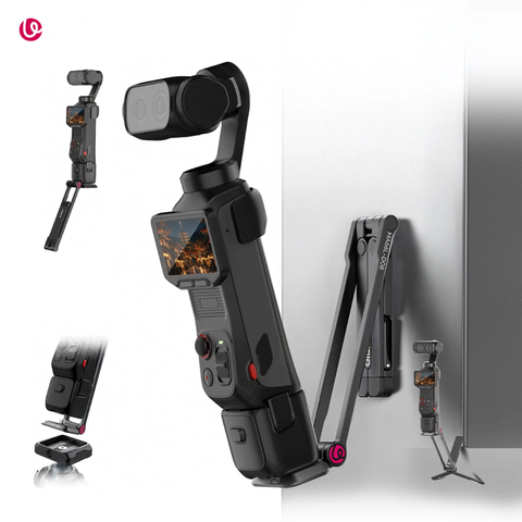 ULANZI MA66L Tripod Từ Tính Đa Năng Cho Insta360 Luna Ultra, Xoay Góc Linh Hoạt Chính Hãng | Kingcom