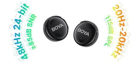 Micro Không Dây BOYALINK 3 Siêu Nhỏ 48kHz/24bit Đa Thiết Bị | Kingcom