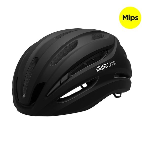 Mũ bảo hiểm xe đạp đường trường | Isode II Mips_Matte Black