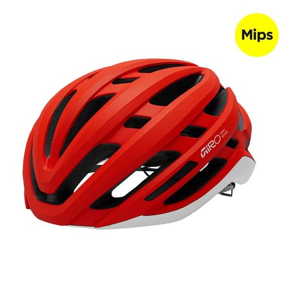 Mũ Bảo Hiểm Xe Đạp Đường Trường | Agilis Mips_Matte Flame Red