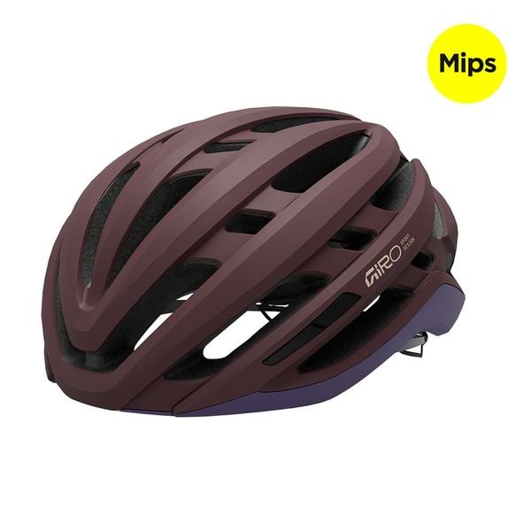 Mũ Bảo Hiểm Xe Đạp Đường Trường | Agilis Mips_Matte Dark Maroon