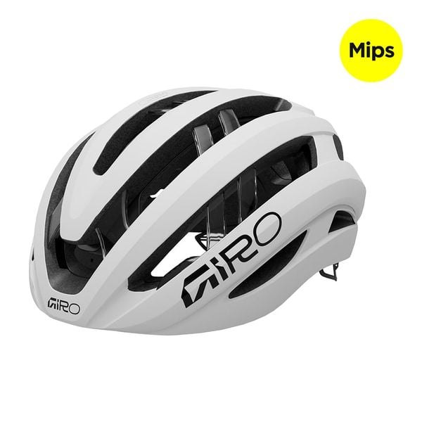 Mũ bảo hiểm xe đạp đường trường | Aries Spherical_Matte White