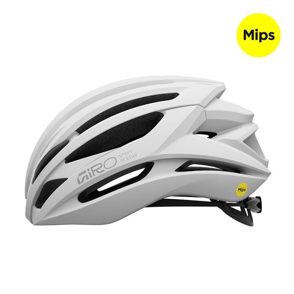 Mũ Bảo Hiểm Xe Đạp Đường Trường | Syntax MIPS_Matte White