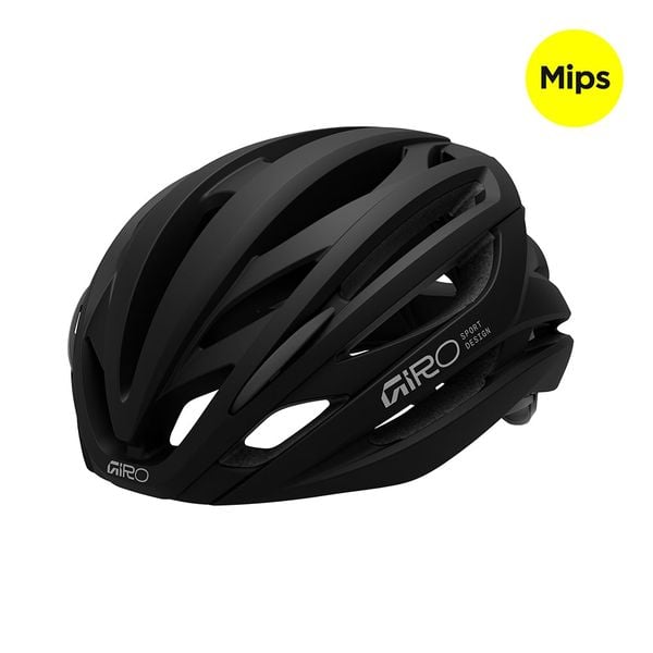 Mũ Bảo Hiểm Xe Đạp Đường Trường | Syntax MIPS_Matte Black