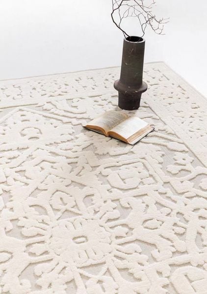  Classic Festival Rug - White Renaissance 