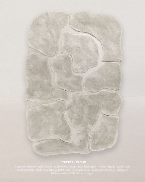  Beige Etheral Cloud Rug 