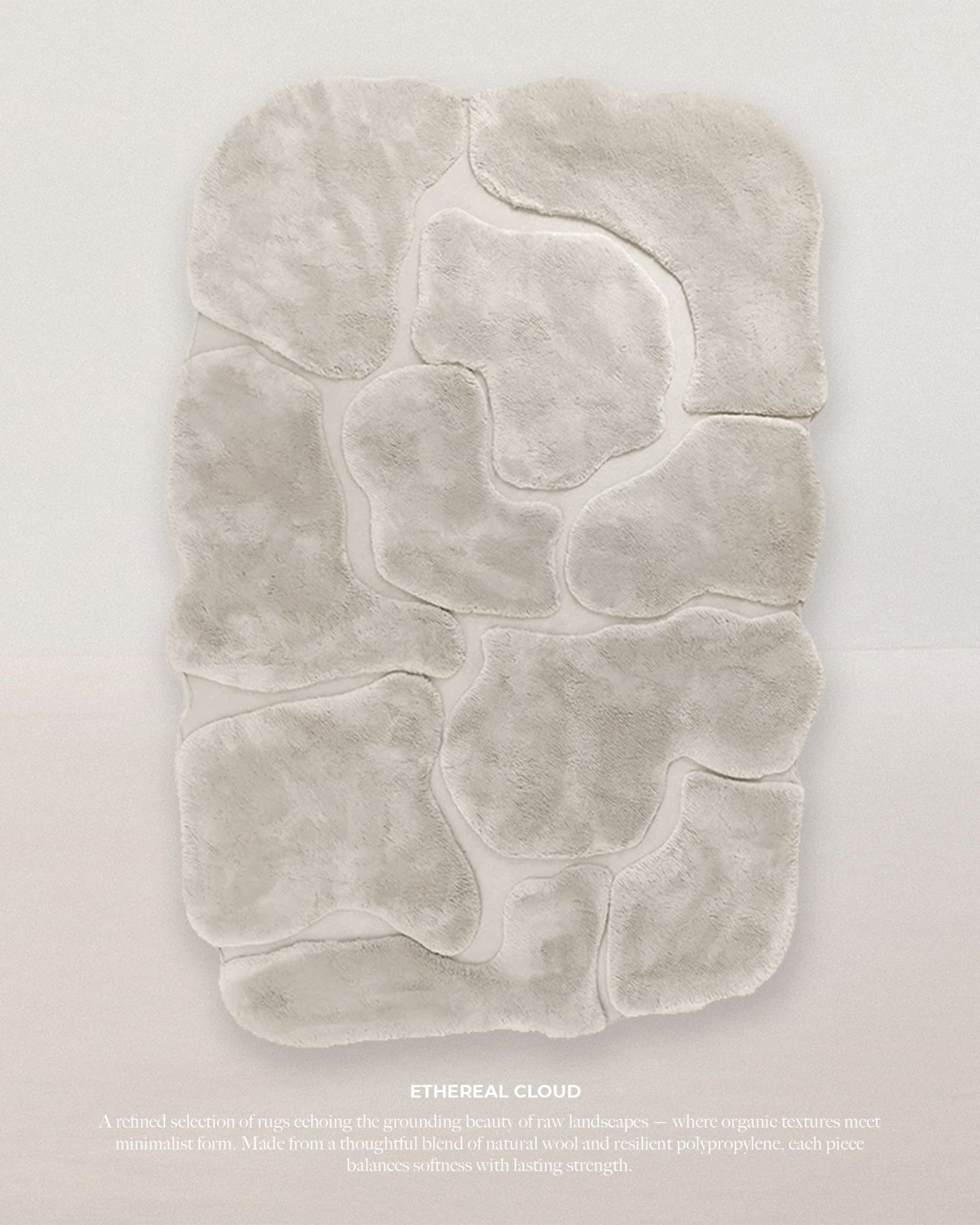  Beige Etheral Cloud Rug 