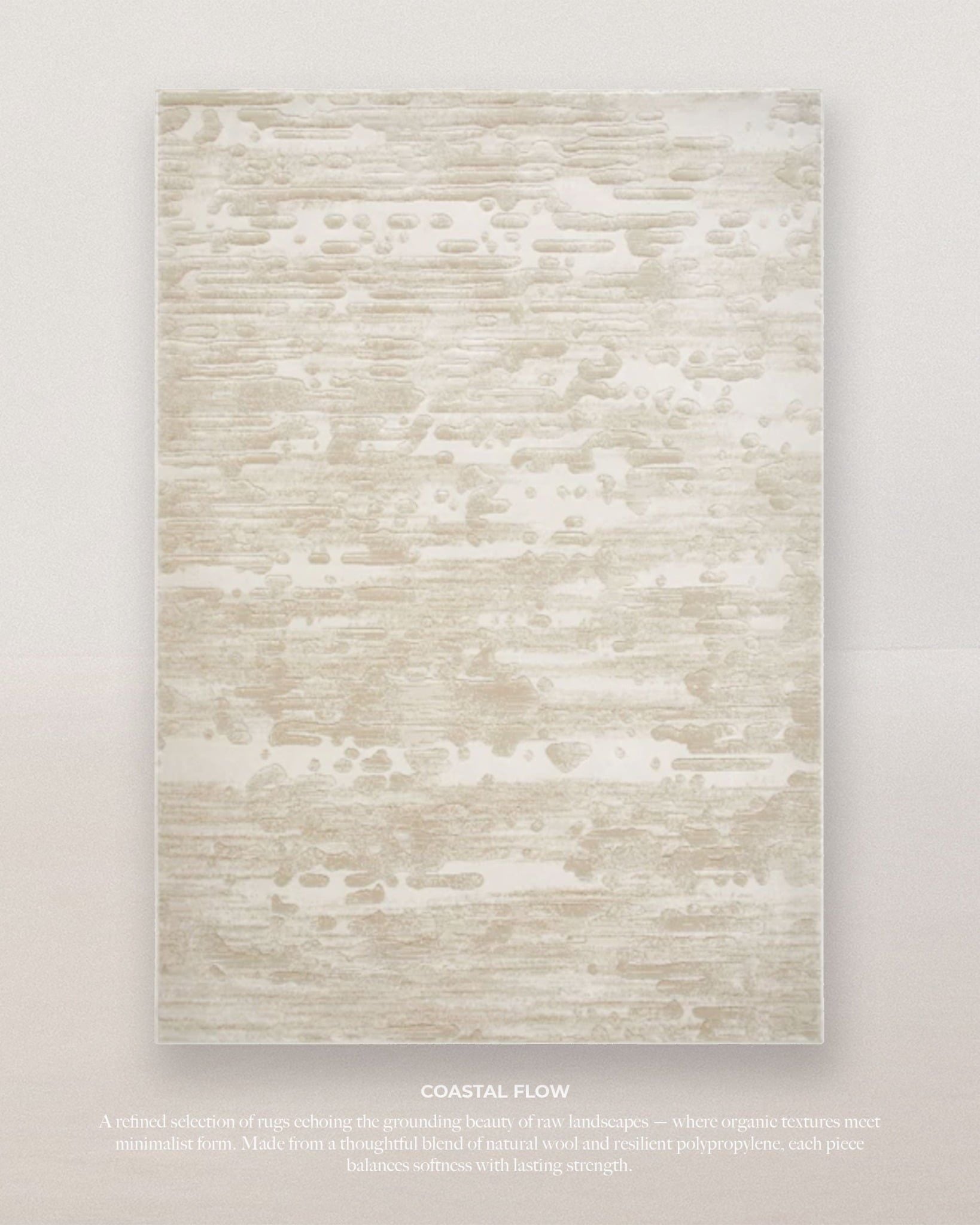  Coastal Flow Rug 2x2.9 (m) 