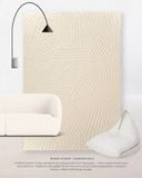  Beige Zen Garden - Stripe 
