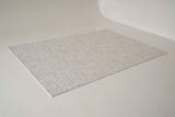  The Raw Light Grey Canvas Rug 