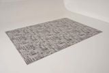  The Raw Dark Grey Canvas Rug 