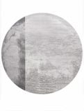  Grey Liquid Round Rug Collection 