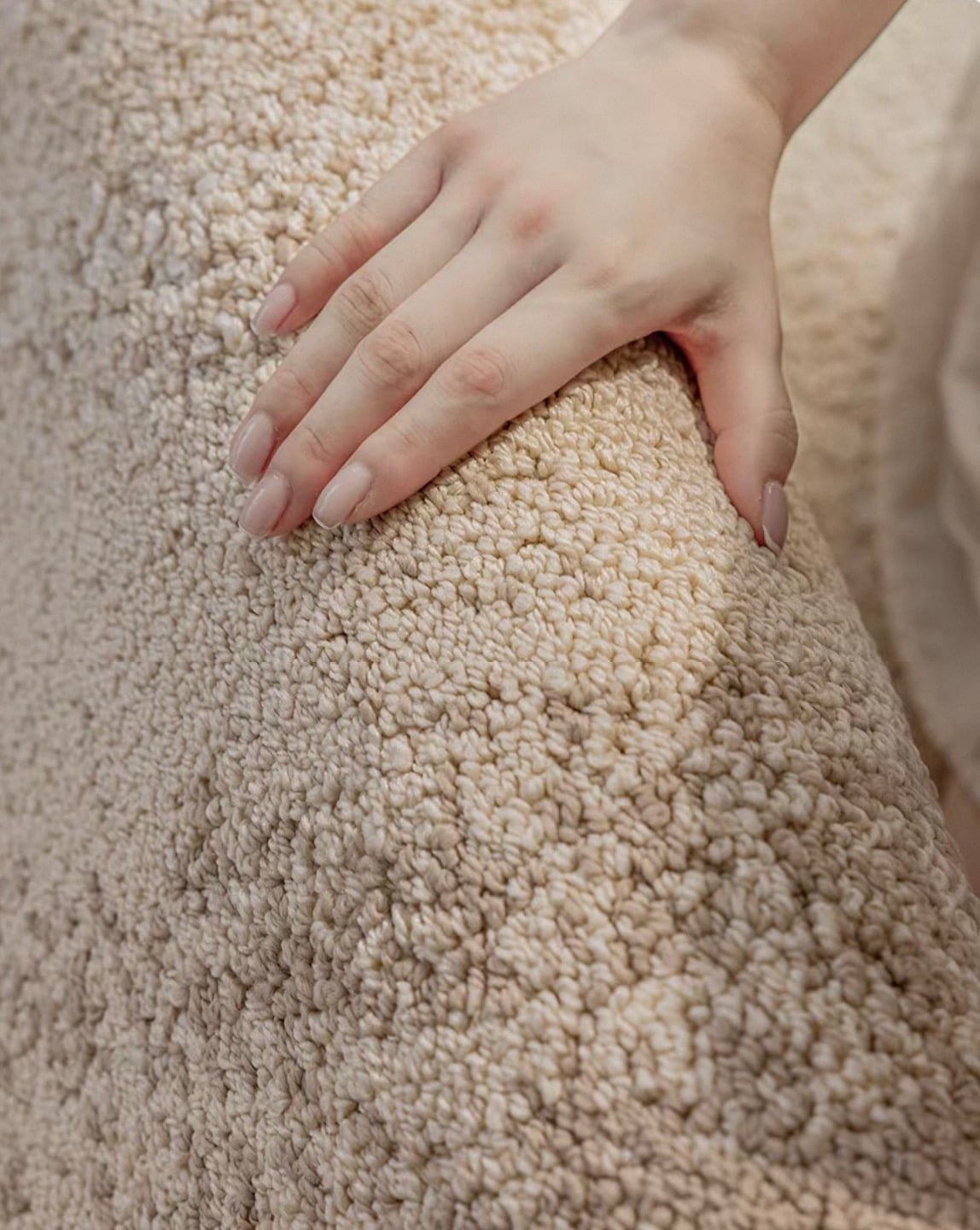  Beige Etheral stone rug 
