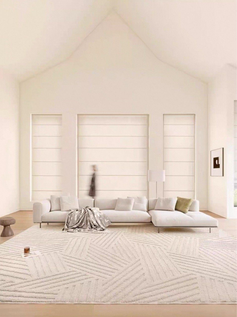  Beige Zen Garden - Stripe 