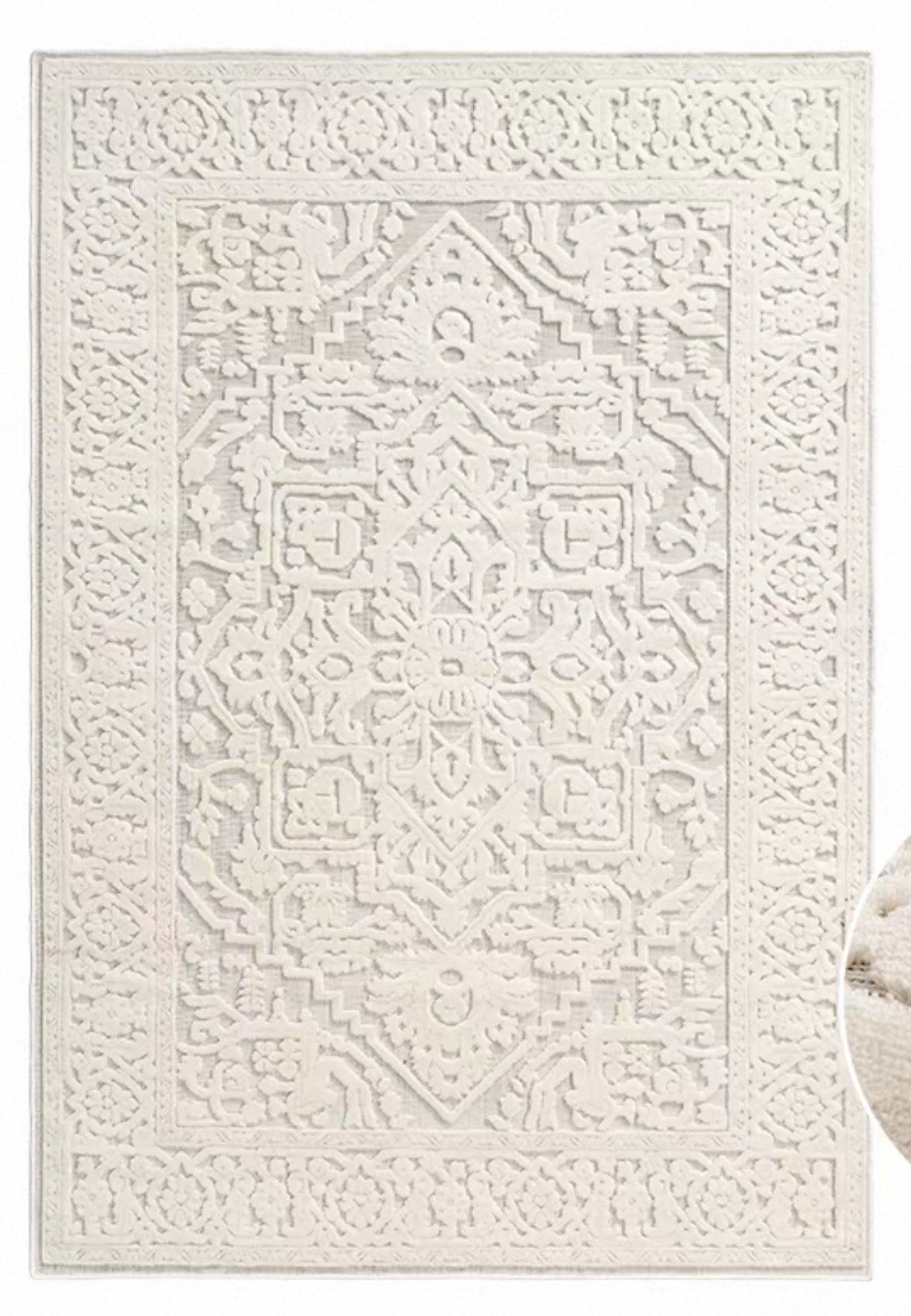  Classic Festival Rug - White Renaissance 