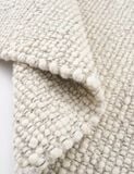  Ivory Field Wool Rug - Indian Imported Rug 