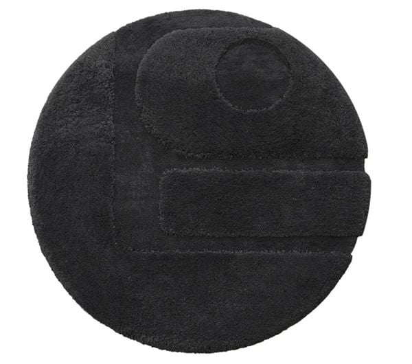  Round Black Buster Rug 2026 