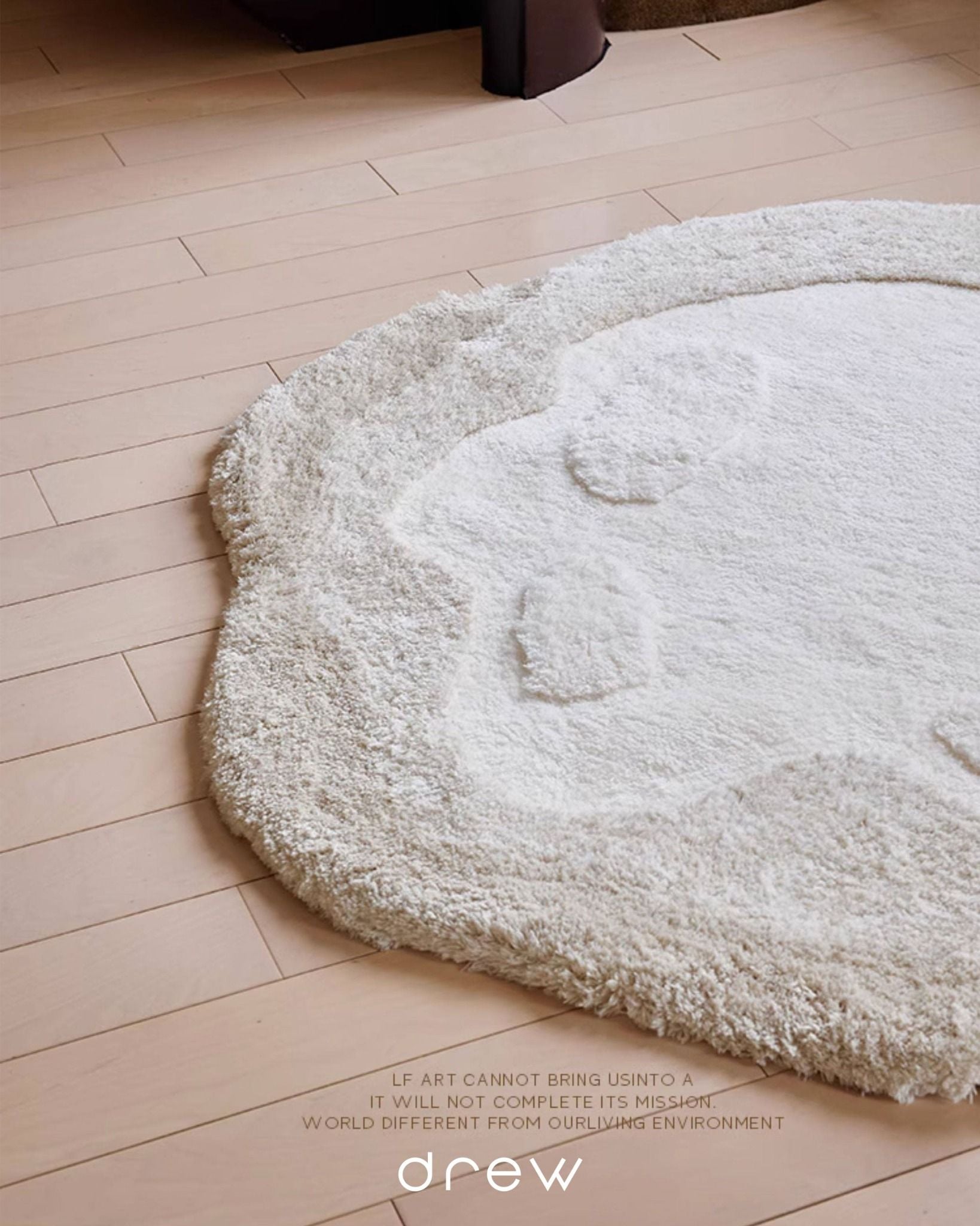  Cloud Round Rug 