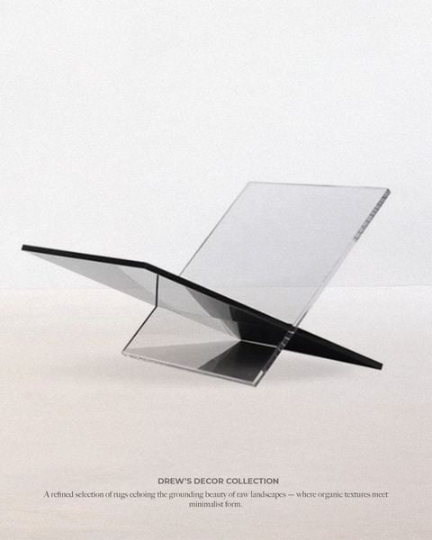  Acrylic X-Shaped Book Stand 